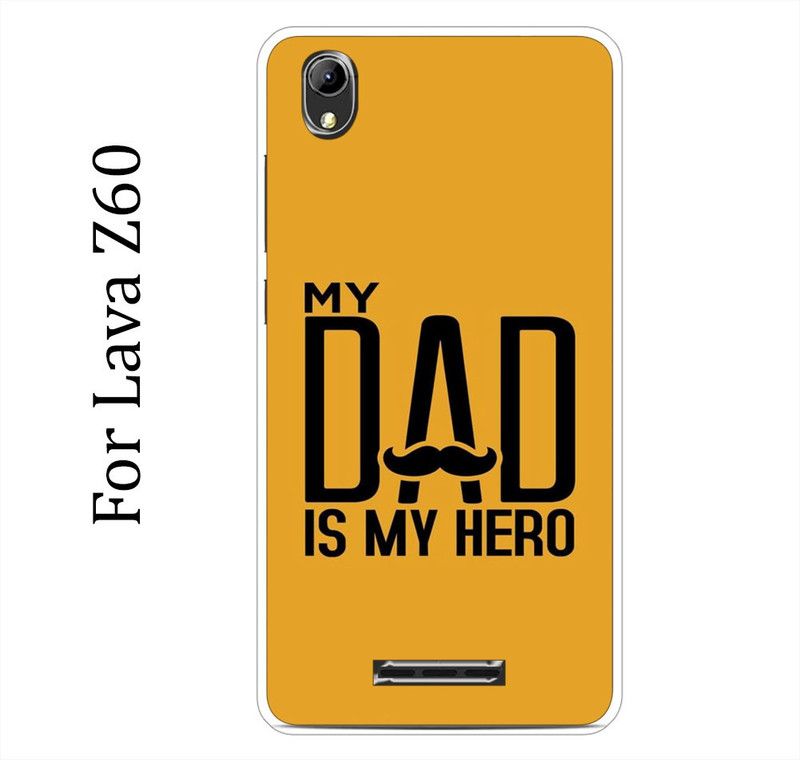 Gabroo Back Cover for Lava Z60  (Multicolor, Grip Case, Silicon, Pack of: 1)