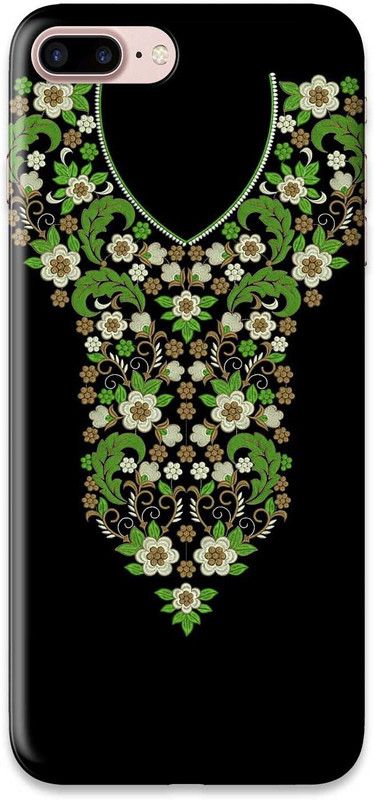 CoDecor Back Cover for Apple iPhone 7 Plus  (Black, Hard Case, Pack of: 1)
