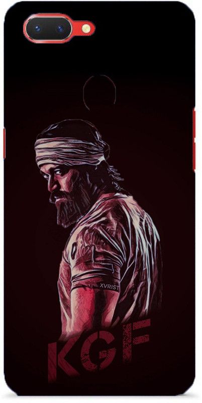 NDCOM Back Cover for Oppo Realme C1 KGF Rockey Printed  (Multicolor, Hard Case, Pack of: 1)