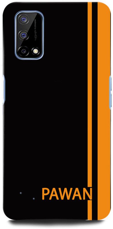 GRAFIQE Back Cover for Realme Narzo 30 Pro RMX2117 PAWAN, PAWAN NAME  (Multicolor, Shock Proof, Pack of: 1)