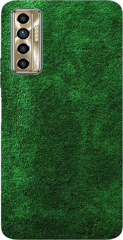 SmartNxt Back Cover for Tecno Camon 17 Pro  (Green, Flexible, Silicon)