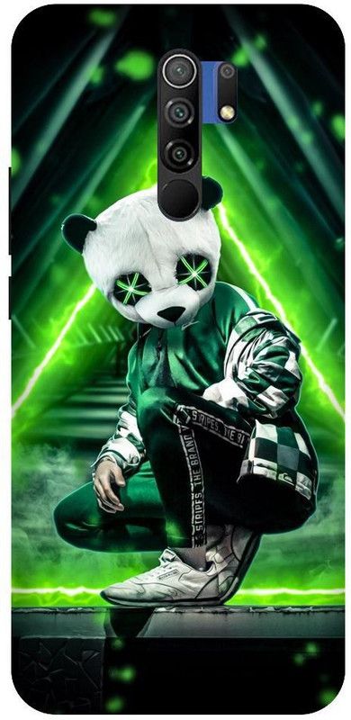 URCHIN Back Cover for Poco M2 Game over, Panda, Colourfull, Neon, Trap Boy, Street, Trap  (Multicolor, Shock Proof, Pack of: 1)
