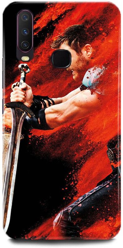 play fast Back Cover for Vivo Y17/1902 THOR PRINTED  (Multicolor, Hard Case, Pack of: 1)