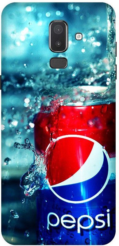 SSMORYA Back Cover for Samsung Galaxy J8 (pepsi Design) Printed Back Cover  (Multicolor, Waterproof, Pack of: 1)