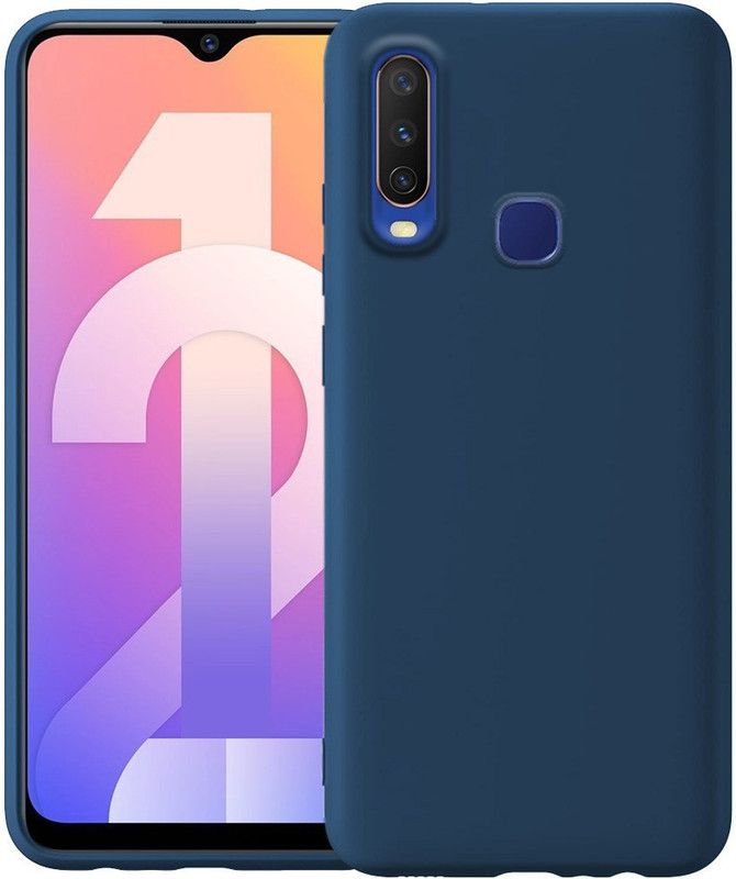 UBROS NETWORK Back Cover for Vivo Y12  (Blue, Shock Proof, Pack of: 1)