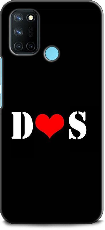 Afterglow Back Cover for Realme 7i D S, D LOVES S, NAME, LETTER, ALPHABET, DS LOVE, HART  (Multicolor, Shock Proof, Pack of: 1)