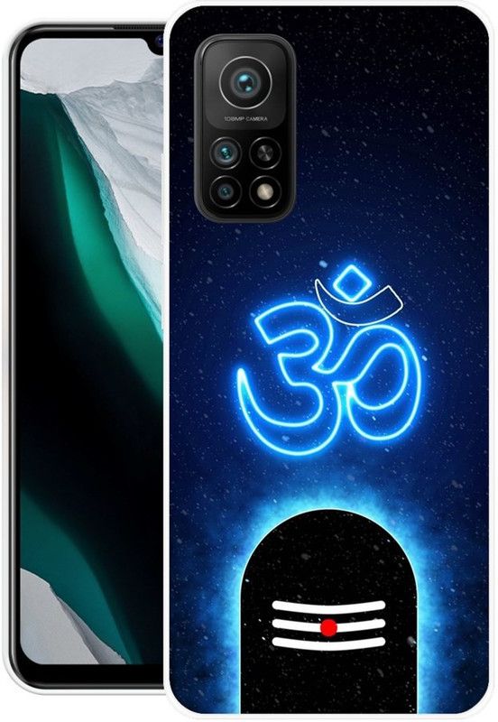 MUSKAY Back Cover for Mi 10T Pro  (Blue, Grip Case, Silicon, Pack of: 1)
