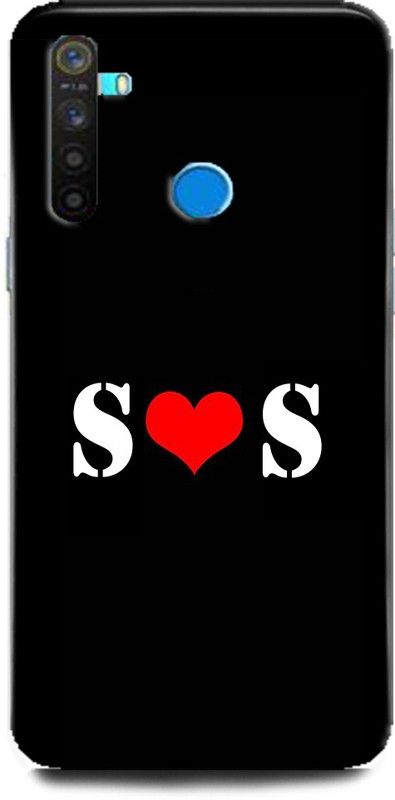 Afterglow Back Cover for Realme 5s S S, S LOVES S, S NAME, LETTER, ALPHABET, SS LOVE, HART  (Multicolor, Shock Proof, Pack of: 1)