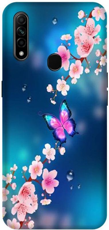 Enna Traders Back Cover for Oppo A31 ( butterfly) PRINTED BACK COVER  (Multicolor, Waterproof, Pack of: 1)