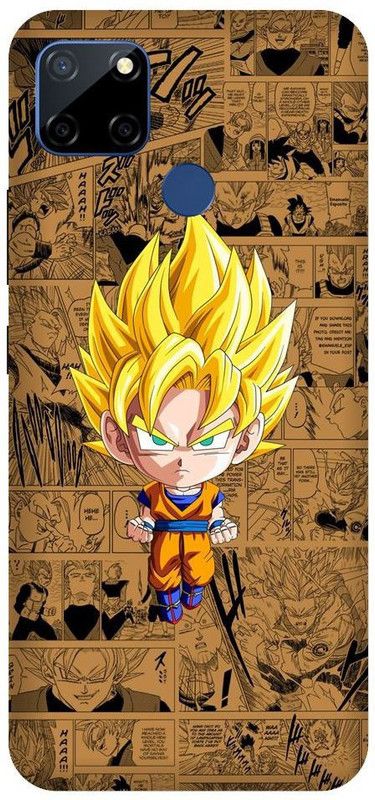 URCHIN Back Cover for Narzo 30A Goku, Dragon Ball Z, Cartoon, Anime, Kame Hame, Super Saiyan  (Multicolor, Shock Proof, Pack of: 1)