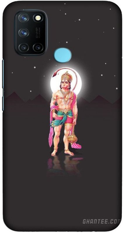 CROKIAN Back Cover for Realme 7i Jai hanuman Back Cover  (Multicolor, Hard Case, Pack of: 1)