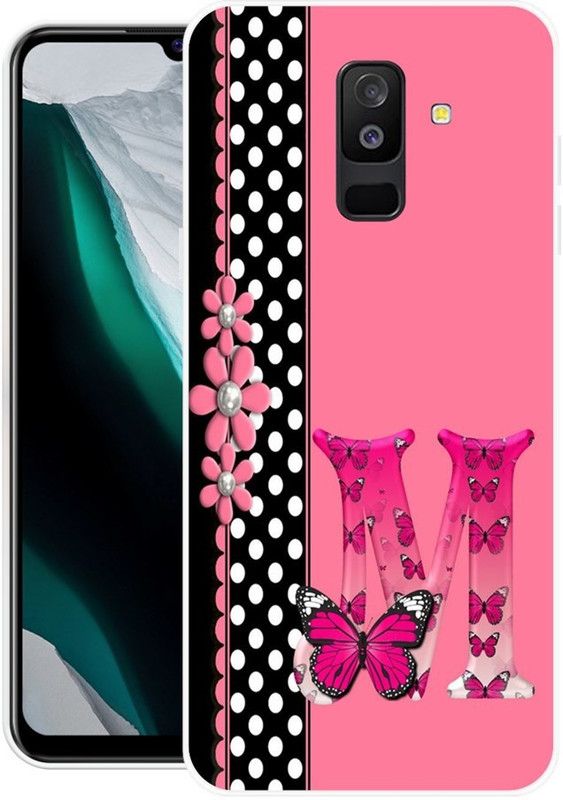 MUSKAY Back Cover for Samsung Galaxy J8  (Pink, Grip Case, Silicon, Pack of: 1)