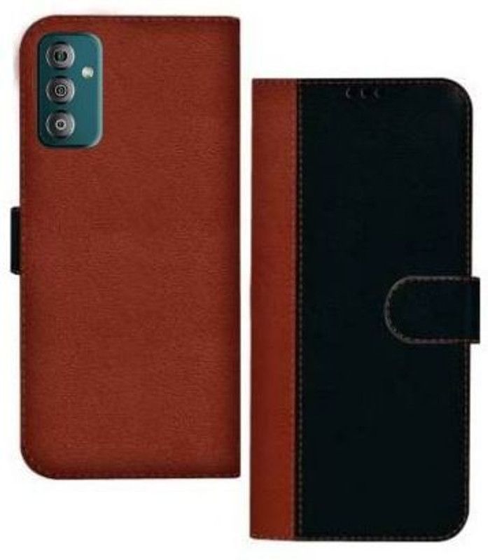 RharanxyN Back Cover for Motorola g82 5G back glass  (Black, Brown, Dual Protection, Pack of: 1)