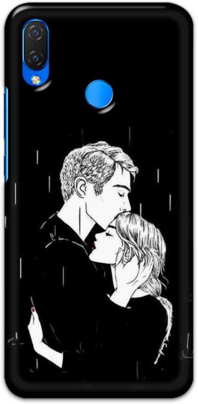 NDCOM Back Cover for Huawei Nova 3i Lovely Couple Printed  (Multicolor, Hard Case, Pack of: 1)
