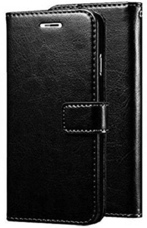 Akkase Flip Cover for Oppo K1  (Black, Shock Proof, Pack of: 1)