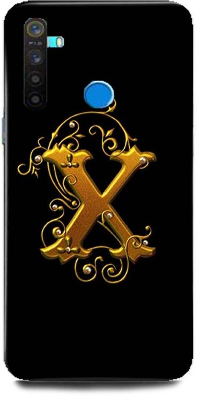 MP ARIES MOBILE COVER Back Cover for Realme 5, RMX1911,X,NAME,BACK,COVER,NAME,WITH,X,X,NAME,X,LETTER,X,X,Letter,X,Alphabet,  (Multicolor, Hard Case, Pack of: 1)