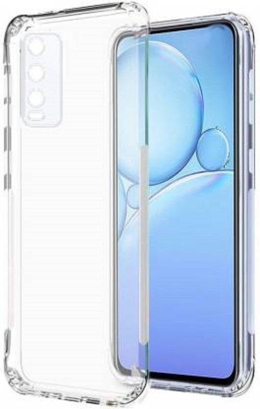 Casely Back Cover for Vivo Y73 5G | Full Protection with Shockproof Slim Back Cover  (Transparent, Flexible, Silicon, Pack of: 1)