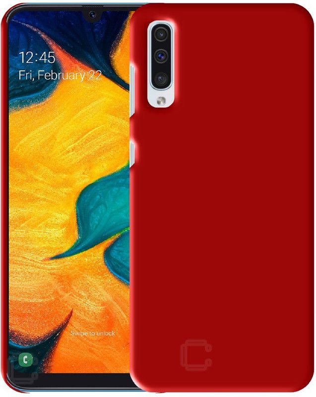 Case Designer Back Cover for Samsung Galaxy A30s Ultra Slim Light weight Hard Premium Matte Finish Original Frosted Ca  (Red, Shock Proof, Pack of: 1)