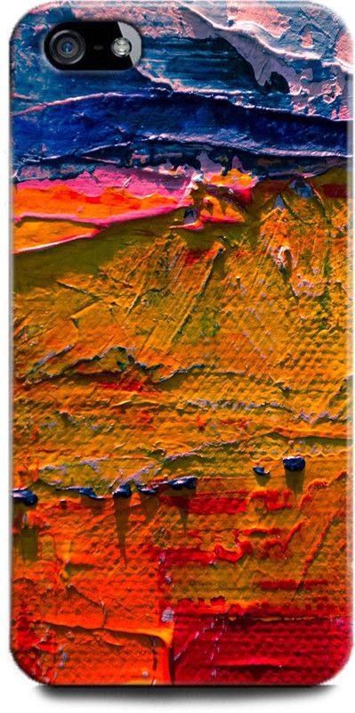 INDICRAFT Back Cover for Apple iPhone SE PAINTING, ABSTRACT ART, TEXTURE, COLOURFULL, COLOURS  (Multicolor, Hard Case, Pack of: 1)