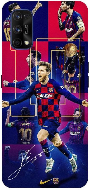 URCHIN Back Cover for Narzo 20Pro Messi, Lione Messi, Football, Messi 10, Barcelona, Lione Messi Jersey, Sports  (Multicolor, Shock Proof, Pack of: 1)