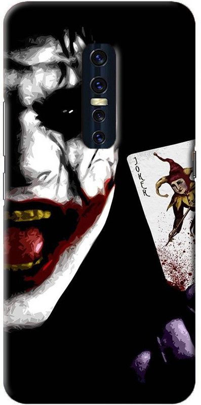 NDCOM Back Cover for VIVO V17 PRO Joker Printed  (Multicolor, Hard Case, Pack of: 1)