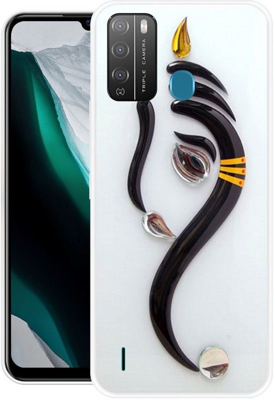 RJ14 (Online) Back Cover for Itel vision 1 pro  (Multicolor, Grip Case, Silicon, Pack of: 1)