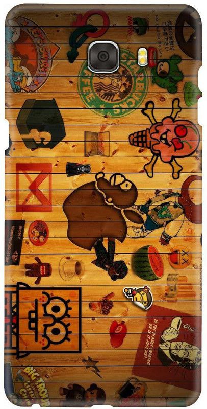 Smutty Back Cover for Samsung Galaxy C7 Pro, SM-C7010, SM-C701F, SM-C7018 - Graffiti Print  (Multicolor, Hard Case, Pack of: 1)