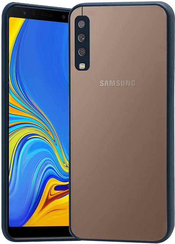 VARUTHA Back Cover for Samsung Galaxy A7 2018 Edition  (Blue, Grip Case, Pack of: 1)
