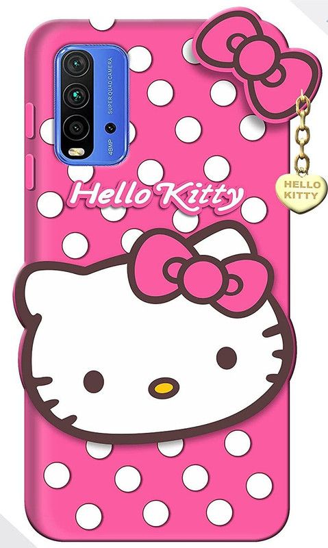 MVMS Back Cover for Xiaomi Redmi 9 Power  (Pink, Flexible, Pack of: 1)