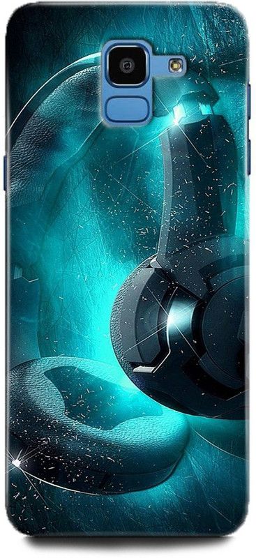 Afterglow Back Cover for Samsung Galaxy On6  (Black, Green, Shock Proof, Pack of: 1)
