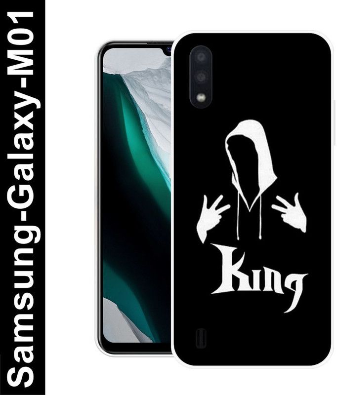 Pedimore Back Cover for Samsung Galaxy M01  (Multicolor, Grip Case, Silicon, Pack of: 1)