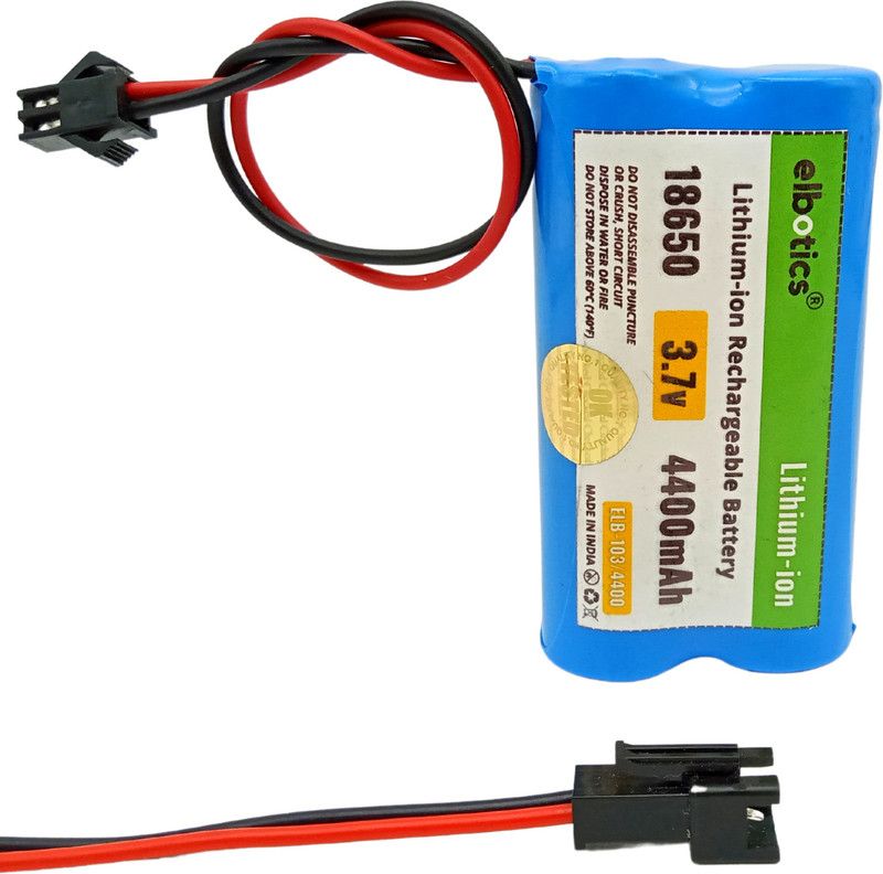 Retail Shopee 3.7V 4400mAh Rechargeable for LED Light Bluetooth SpeakerEmergency Light  Battery