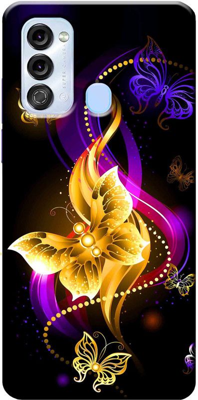 Auqueno Back Cover for Itel Vision 3 2590  (Multicolor, Flexible, Silicon, Pack of: 1)