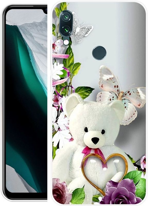 Krtagy Back Cover for Mi Redmi Note 7  (Multicolor, Dual Protection, Silicon)