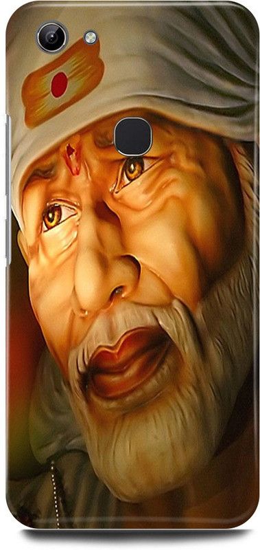 FUGGA Back Cover for vivo Y83, 1802 / PD1803BF, SAI, BABA, SAI, NATH, SHIRDI, KE, SAI, BABA, GURU  (Brown, Hard Case)