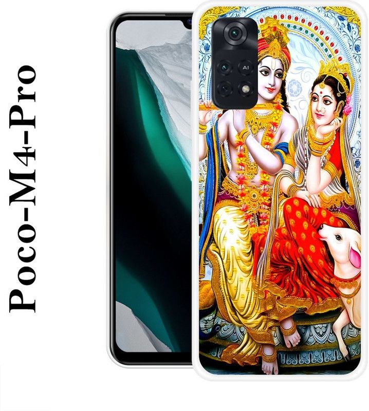 Sswastik Back Cover for Poco M4 Pro  (Multicolor, Silicon)