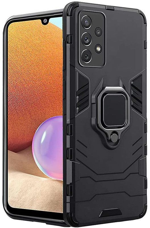 Mobyro Back Cover for Samsung Galaxy A52  (Black, Pack of: 1)