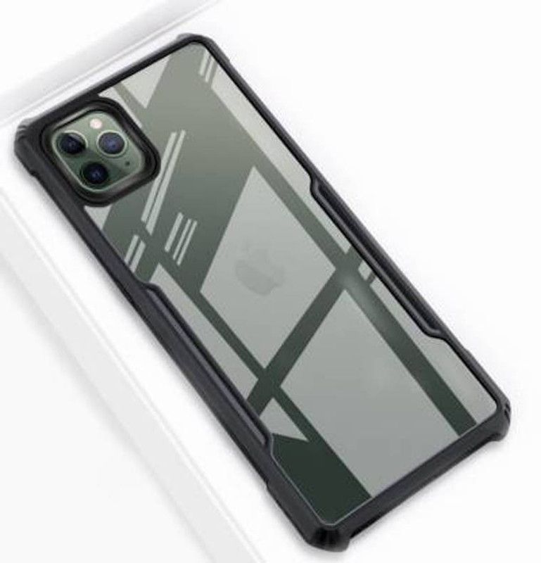 Krish Tech Back Cover for Apple iPhone 11 Pro  (Black, Shock Proof, Pack of: 1)