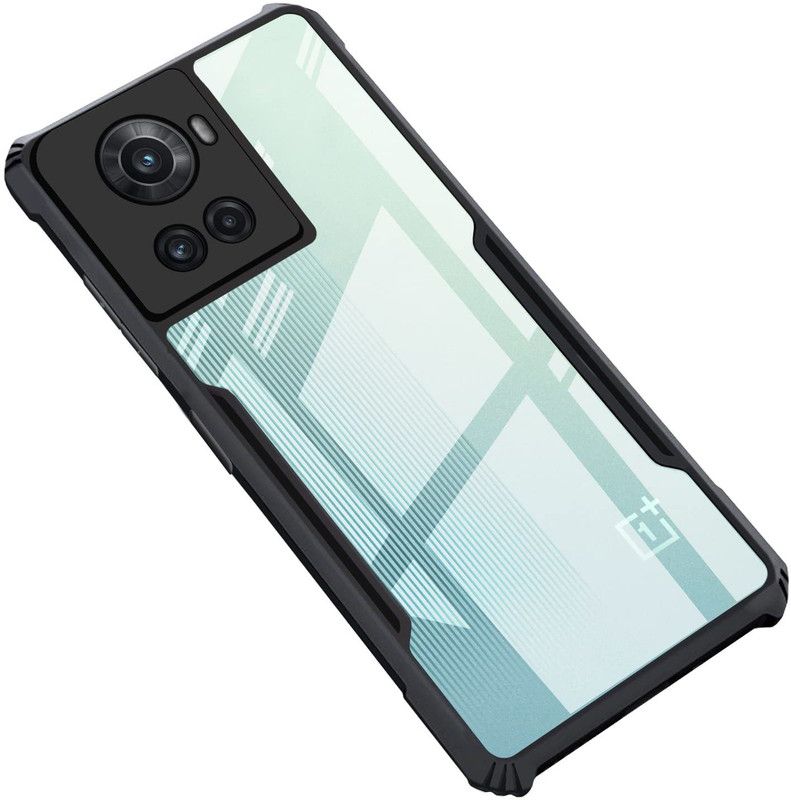 LIKEDESIGN Front & Back Case for Oneplus 10R 5G  (Black, Shock Proof, Pack of: 1)