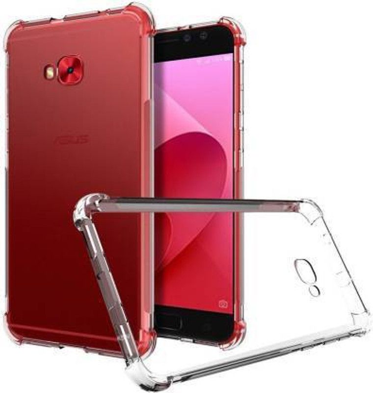 Helix Back Cover for Asus Zenfone 4 Selfie  (Transparent, Flexible, Silicon, Pack of: 1)