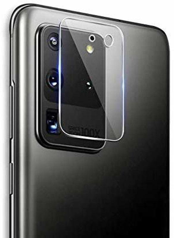Transparent Back Camera Lens Glass Protector for Fii Samsung Galaxy S20 Ultra 5G  (Pack of: 2)