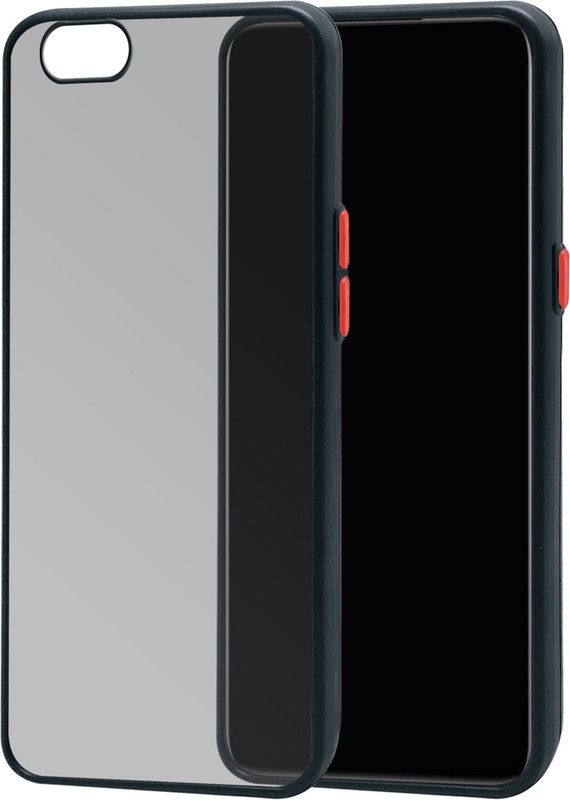 JKOBI Back Cover for Oppo A57  (Black, Dual Protection, Pack of: 1)