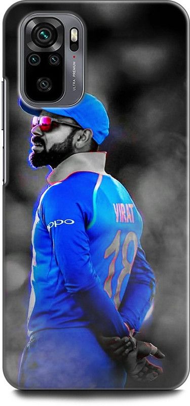 KEYCENT Back Cover for REDMI Note 10S VIRAT KOHLI, PLAYER, CRICKETER, SPORTS, JERSEY  (Multicolor, Pack of: 1)