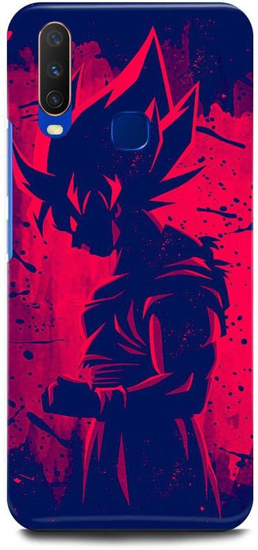 ZIGTOZAG SHOPPE Back Cover for vivo Y17  (Red, Blue, Hard Case)