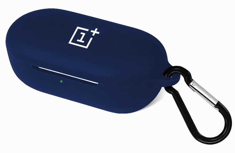 Dallao Front & Back Case for Oneplus Buds Z, Shockproof,Anti Dust Case (Earbuds is not Included)  (Blue, Shock Proof, Silicon)