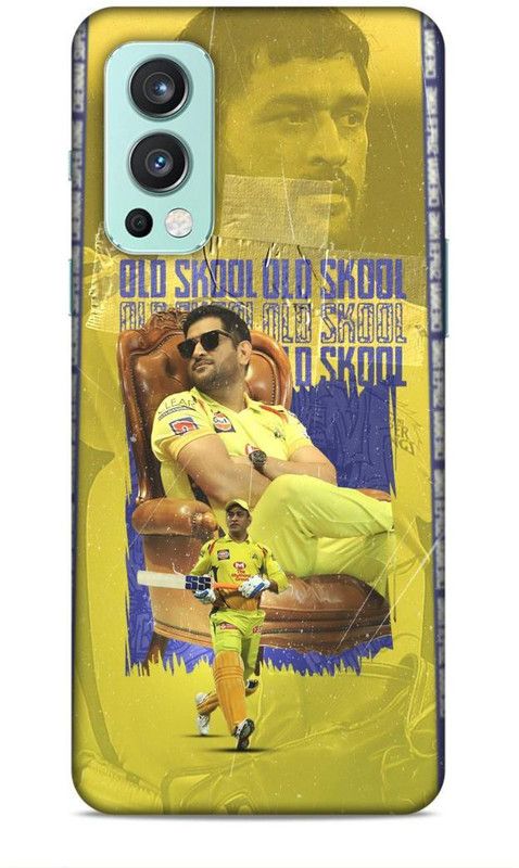 zingcart Back Cover for OnePlus Nord 2, Thala Old School Printed Back Cover Case  (Multicolor, Hard Case, Pack of: 1)