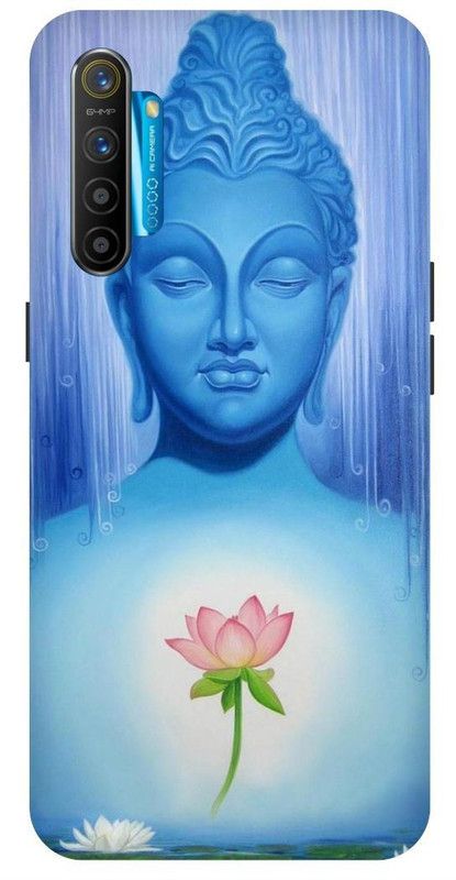 THESTONEWELL Back Cover for REALME XT BUDH MHATMA BODHAA INDIA  (Multicolor, Waterproof, Pack of: 1)