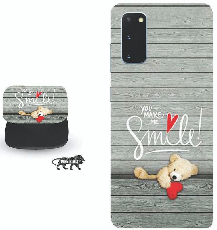 Zappy Back Cover for Samsung Galaxy S20 Plus  (Multicolor, Cases with Holder, Pack of: 1)