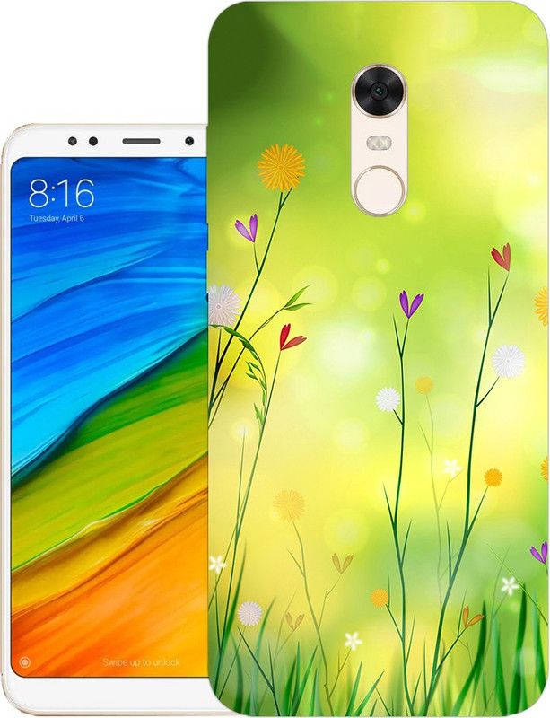 Kridha Back Cover for Redmi Note 5 back cover | MZB5917IN | Mi Note 5 | Design_135  (Multicolor, Flexible, Silicon)