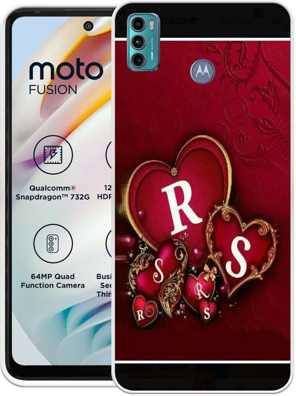 BAILAN Back Cover for MOTOROLA G40 Fusion  (Red, Black, Grip Case, Silicon, Pack of: 1)